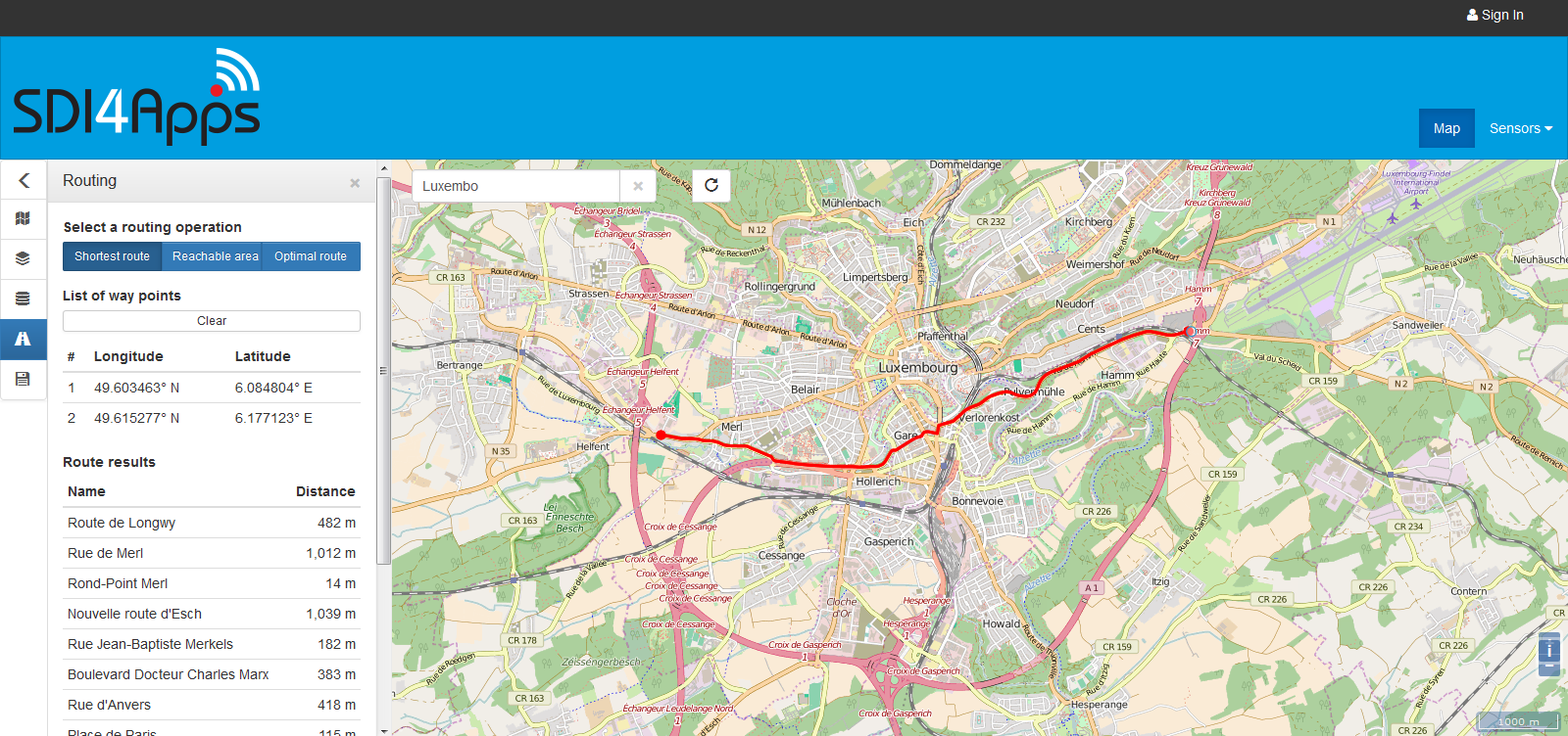 OSN Map Portal, HSLayers NG